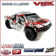 01:10 escala de carros elétricos de RC brushless 4x4